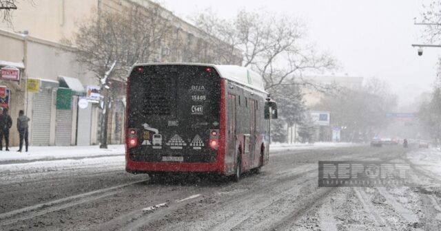 Külək əsəcək, yağış, qar yağacaq, temperatur 5-10 dərəcə enəcək – XƏBƏRDARLIQ