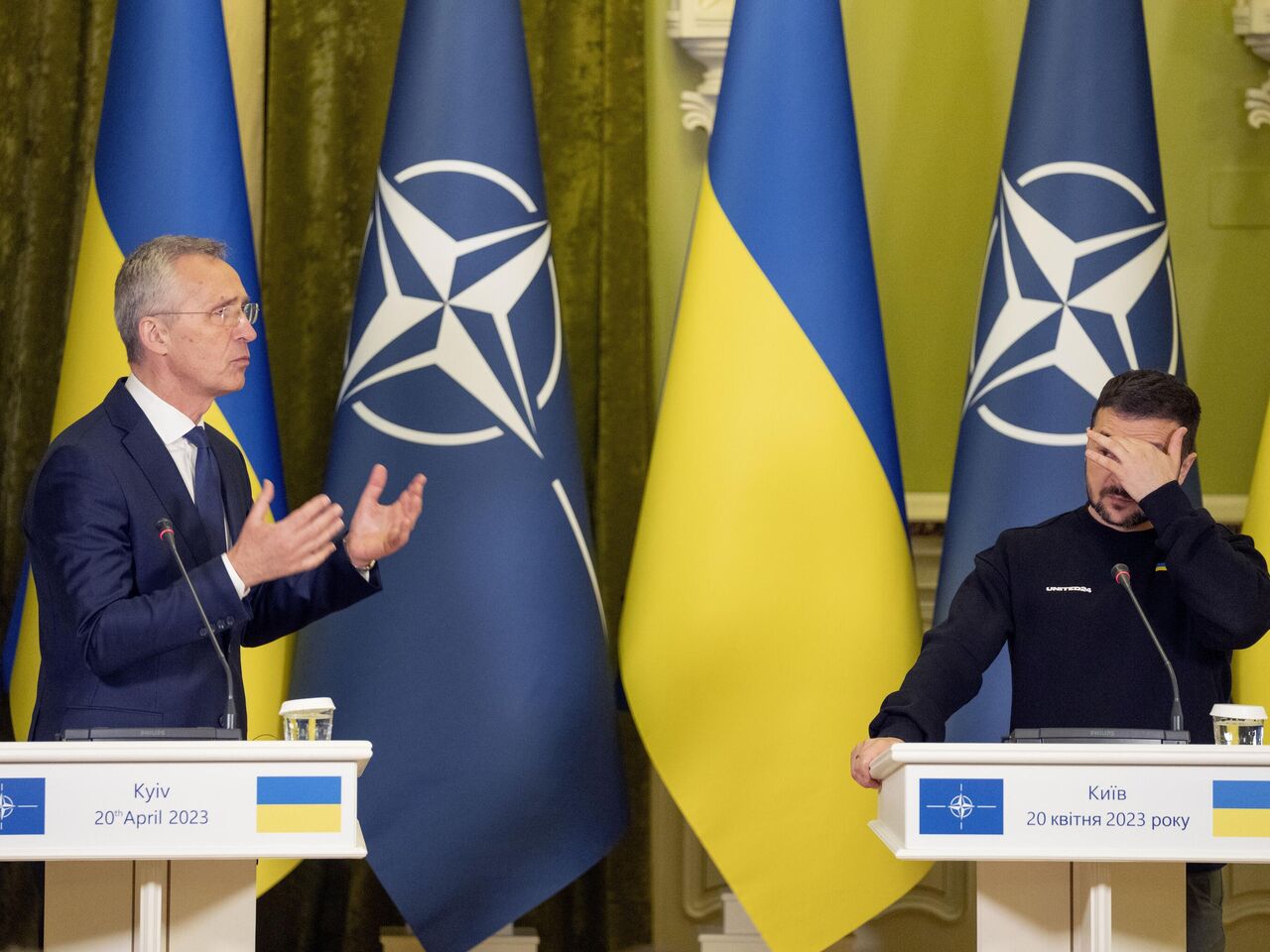Zelenski: “Ukrayna yalnız Rusiya qalib gəldikdən sonra NATO-ya üzv ola bilər”