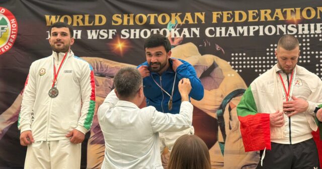 Azərbaycanlı idmançı Şotokan karate-do üzrə dünya çempionu OLDU – FOTOLAR