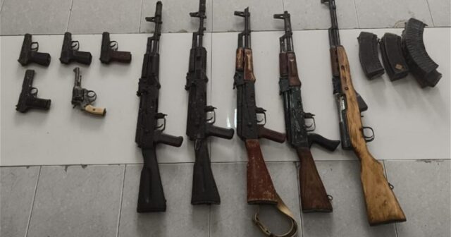 Göyçayda vətəndaşlardan 20 odlu silah götürüldü – FOTO