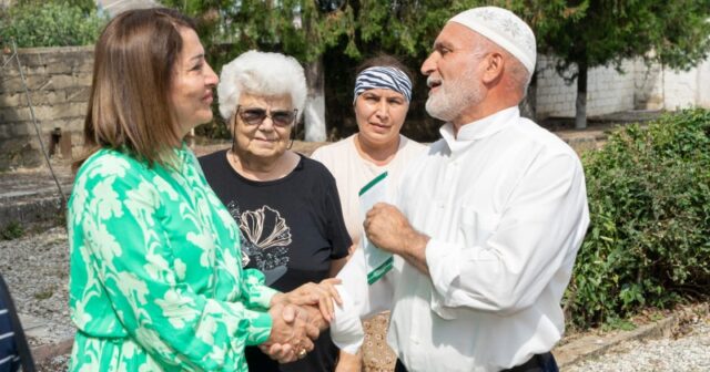 Tamam Cəfərovanın seçicilərlə görüşü davam edir – FOTOLAR