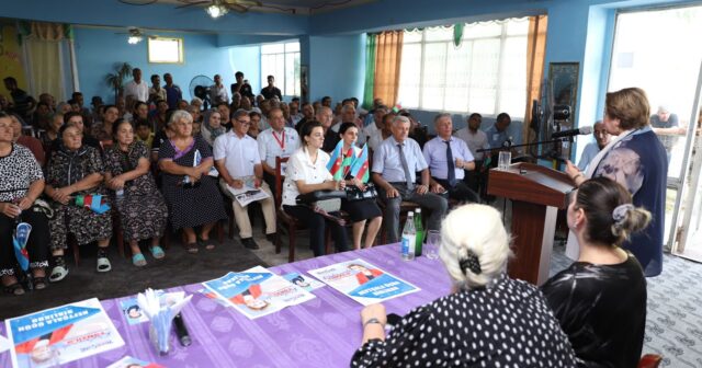 Tənzilə Rüstəmxanlının Xıllı qəsəbəsində seçicilərlə izdihamlı görüşü keçirildi – FOTOLAR