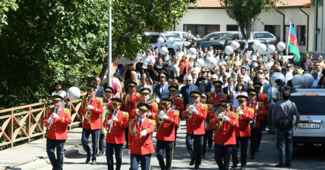 Laçın Şəhəri Gününün təntənəli açılış mərasimi olub