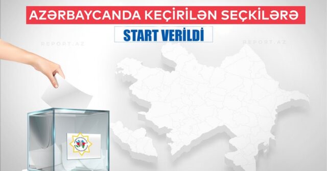 Azərbaycan Milli Məclisinə növbədənkənar seçkilərlə əlaqədar səsvermə başlayıb