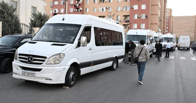 Növbəti köç karvanı Cəbrayıl şəhərinə yol salınıb