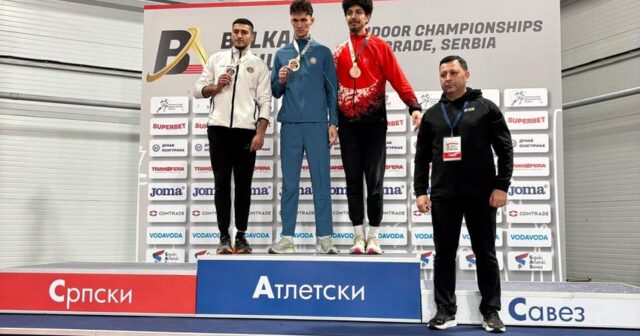 Azərbaycan atleti Serbiyada qızıl medal qazanıb