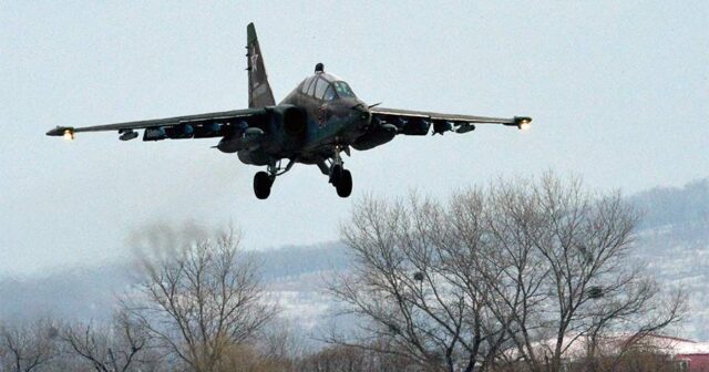 Su-25 təyyarəsi QƏZAYA UĞRADI