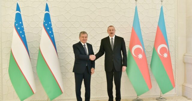 Prezident İlham Əliyevlə Özbəkistan lideri Şavkat Mirziyoyev arasında telefon danışığı olub