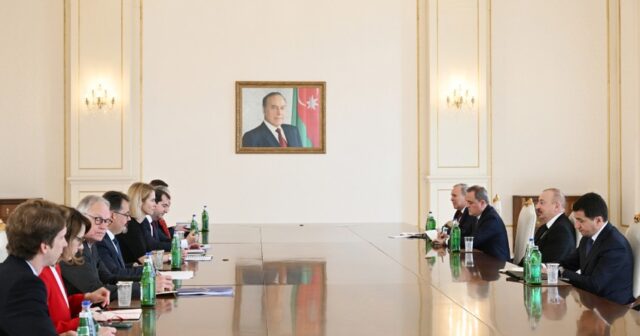 Prezident İlham Əliyev Aİ-nin ali nümayəndəsi Kaya Kallası qəbul edib