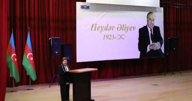 Neftçalada Ulu Öndərin anadan olmasının 102 illiyi qeyd olundu – FOTOLAR