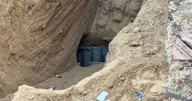 Sinvarın cəsədi tapılan 250 km-lik yeraltı tunel BETONLANDI – FOTO/VİDEO
