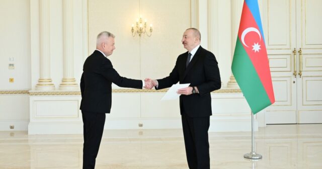 İlham Əliyev Polşanın yeni səfirinin etimadnaməsini qəbul edib