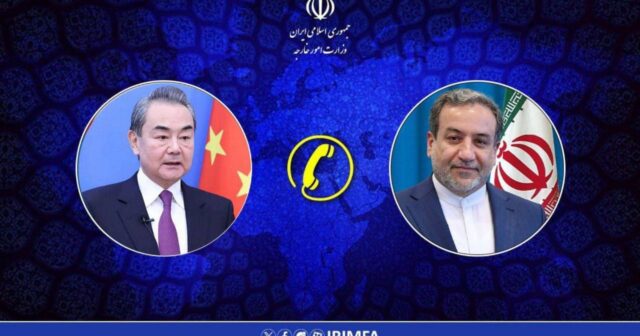 İran və Çin XİN rəhbərləri atəşkəsi MÜZAKİRƏ ETDİ
