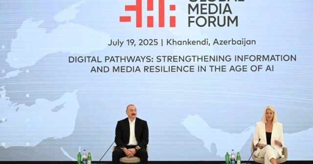 Prezident İlham Əliyev: Şuşa Media Forumu artıq ənənəvi xarakter alıb