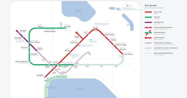 Bakıda yeni metro stansiyalarının tikintisi ilə bağlı layihələndirilmə işlərinə start verilib