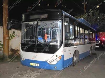 İrəvanda şəhər avtobusu ATƏŞƏ TUTULDU