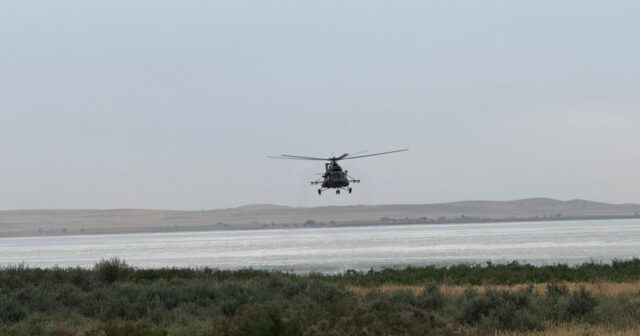 Qazaxıstan 11 gündür itən helikopteri AXTARIR
