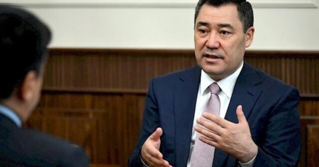 Japarov: “Sanksiyalı malların Qırğızıstan üzərindən tədarükü ilə bağlı iddialar əsassızdır”