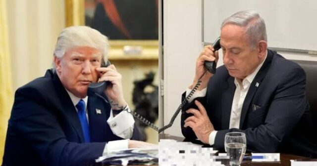Tramp və Netanyahunun telefon danışığı qalmaqalla yekunlaşıb — “NBC News”