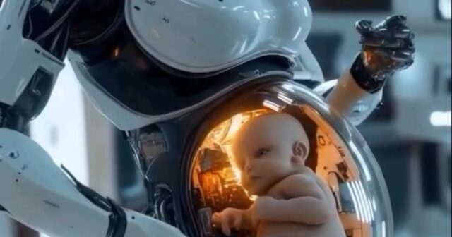 Qadınların yerinə körpə daşıyacaq robot HAZIRLANDI – FOTO