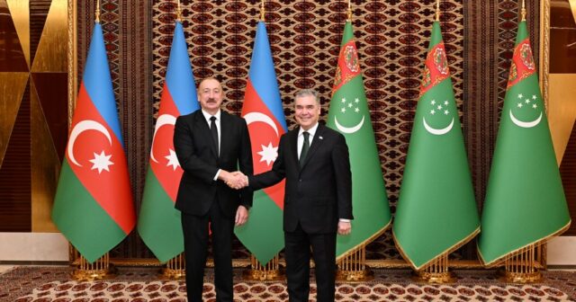 İlham Əliyevin Qurbanqulu Berdiməhəmmədovla təkbətək görüşü olub