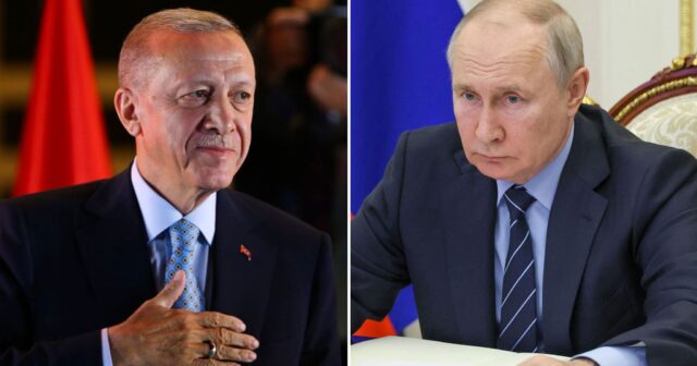 Ərdoğan və Putin Ukrayna məsələsini müzakirə etdilər