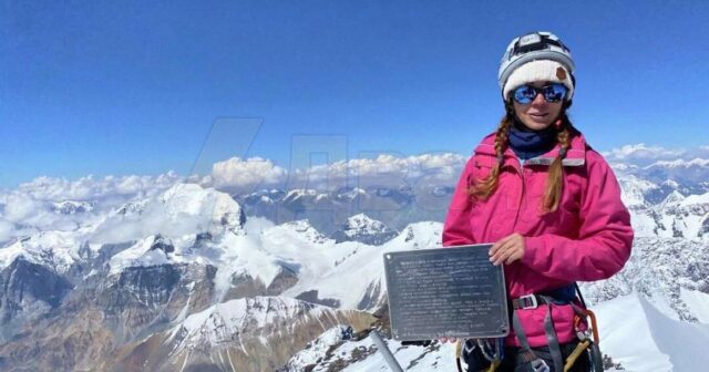Ayağı sınmış turist qadın bir həftədir 7000 metr yüksəklikdə QALIB – FOTO/VİDEO