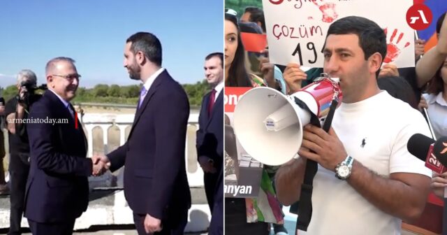 İrəvanda Türkiyə xüsusi nümayəndəsinin səfərinə etiraz aksiyası UĞURSUZ OLDU – VİDEO