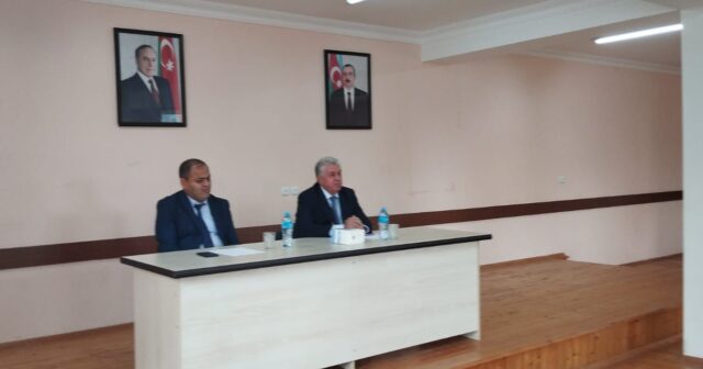 Fəzail İbrahimli Masallı rayonunda 27 sentyabr – Anım Günü tədbirində iştirak edib – FOTO