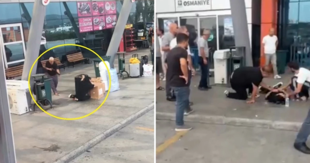 Avtovağzalda DƏHŞƏT: Ata qızını tüfənglə VURDU – VİDEO