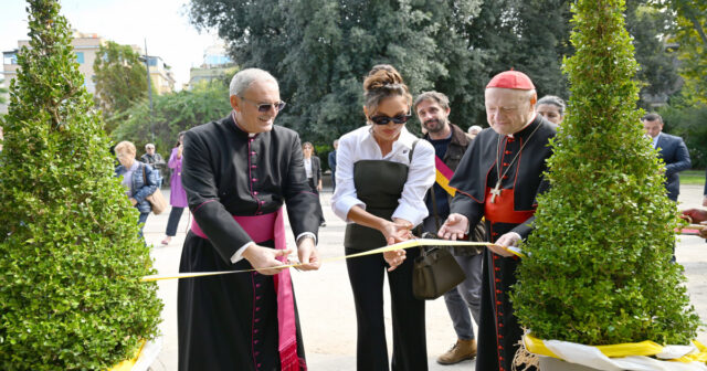 Vatikanda Mehriban Əliyevanın iştirakı ilə Müqəddəs Komodilya katakombalarının bərpası layihəsinin açılışı olub