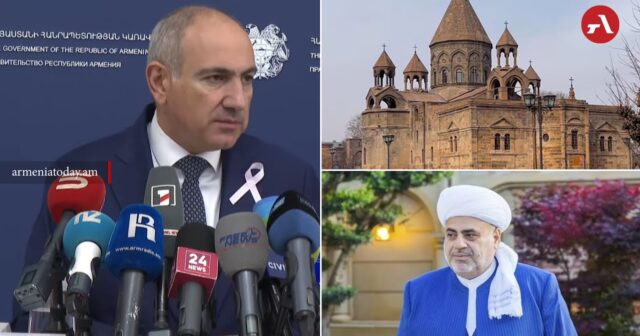 Paşinyan: Din xadimlərinin həbsinin Allahşükür Paşazadənin açıqlamaları ilə əlaqəsi yoxdur