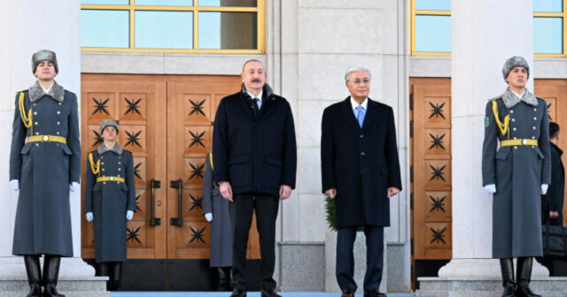 Azərbaycan Prezidenti İlham Əliyev Qazaxıstanda dövlət səfərindədir