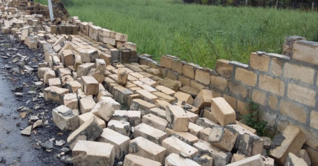 Naxçıvanda hasar uçub, bir nəfər uçqunun altında qalıb