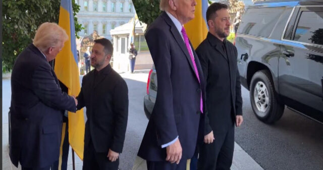 Ağ Evdə Trampla Zelenskinin görüşü başlayıb