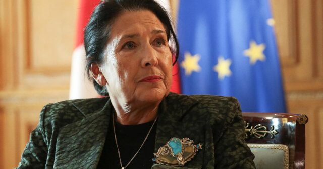 Gürcüstanın sabiq prezidenti Zurabişvili Avropa İttifaqına MÜRACİƏT ETDİ