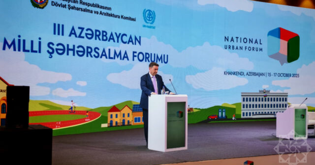 Xankəndidə III Milli Şəhərsalma Forumu işinə başlayıb