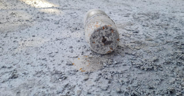 Balaxanı qəsəbəsində top mərmisi tapılıb