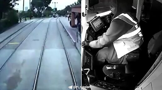 Qatarda DƏHŞƏT: Maşinist YUXUYA GETDİ – VİDEO