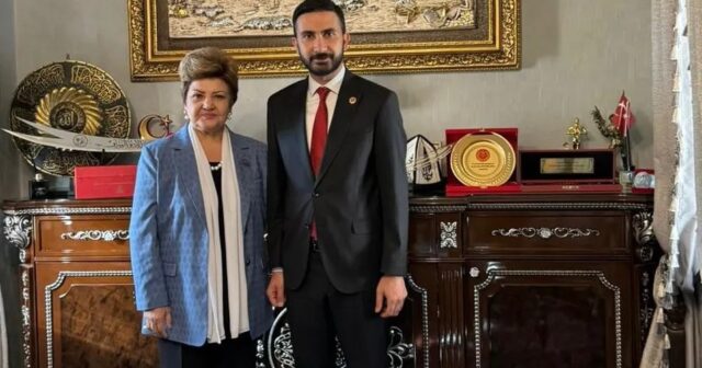 Tənzilə Rüstəmxanlı Türk Dünyası Gənclər Şurasının başqanı ilə görüşdü – FOTO
