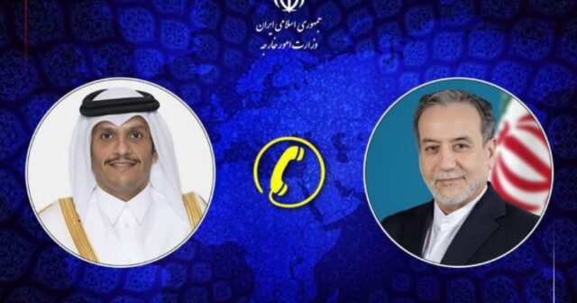 İran və Qətər XİN rəhbərləri arasında telefon danışığı BAŞ TUTDU İran və Qətər XİN rəhbərləri arasında telefon danışığı BAŞ TUTDU