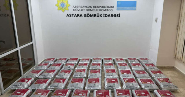 İrandan Estoniyaya yük aparan vaqonda 90 milyon dollarlıq heroin aşkarlanıb