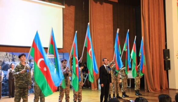 8 Noyabr – Zəfər Gününə həsr olunmuş “Mən Orada İdim” tədbiri Qızıldaşda keçirildi – FOTOLAR 8 Noyabr – Zəfər Gününə həsr olunmuş “Mən Orada İdim” tədbiri Qızıldaşda keçirildi – FOTOLAR