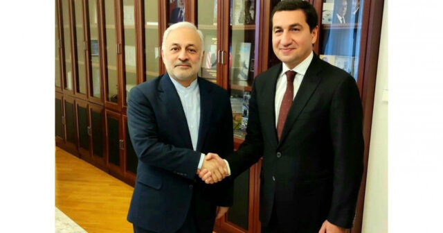 Hikmət Hacıyev İran XİN rəhbərinin müavini ilə regional məsələləri müzakirə edib