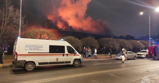 Sankt-Peterburqda “Pravoberejnı” bazarı YANIR – VİDEO Sankt-Peterburqda “Pravoberejnı” bazarı YANIR – VİDEO