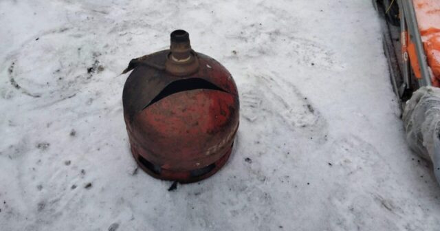 Tikintidə PARTLAYIŞ: Nəhəng qaz balonu 200 metr UÇDU – VİDEO