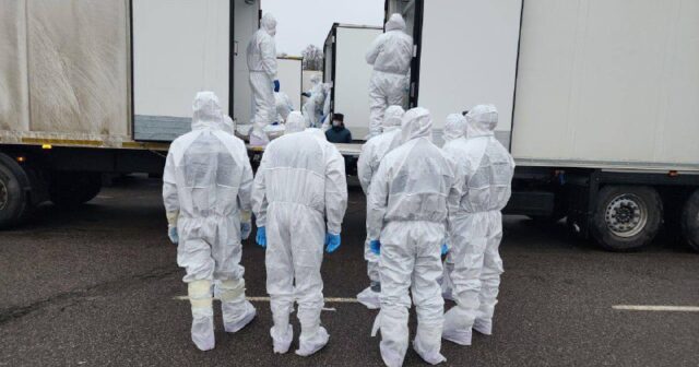 Rusiya 1000 Ukrayna hərbçisinin meyitini QAYTARDI