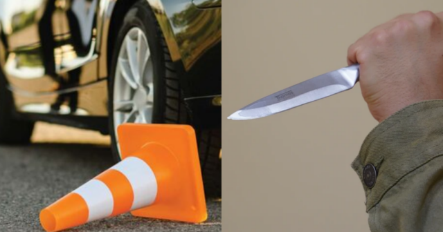 Üç dəfə sürücülük imtahanından kəsilən tələbə müəllimini BIÇAQLADI