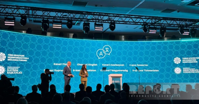 Ankarada türk dövlətlərinin dezinformasiya ilə mübarizə forumu başlayıb