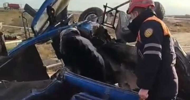 Qaradağda 2 avtobusun toqquşması nəticəsində iki nəfər ölüb, 9 nəfər xəsarət alıb, cinayət işi açılıb